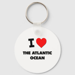 Llavero I corazón el Océano Atlántico