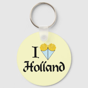 Llavero I corazón Holanda