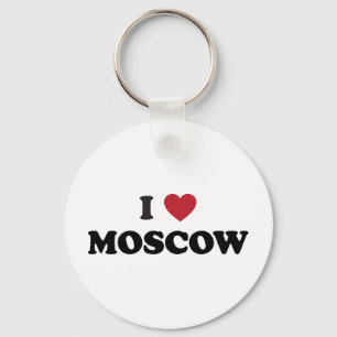 Llavero I corazón Moscú Rusia