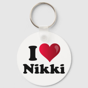 Llavero I corazón Nikki (Haley)