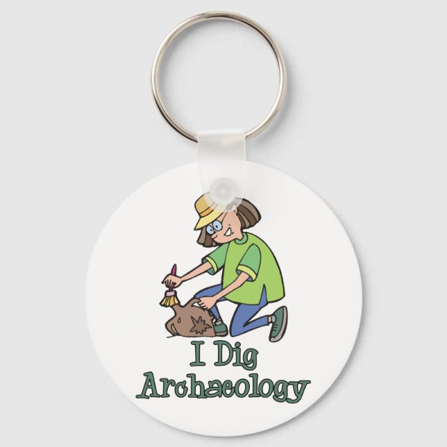 Llavero I Dig Archeology (Anverso)