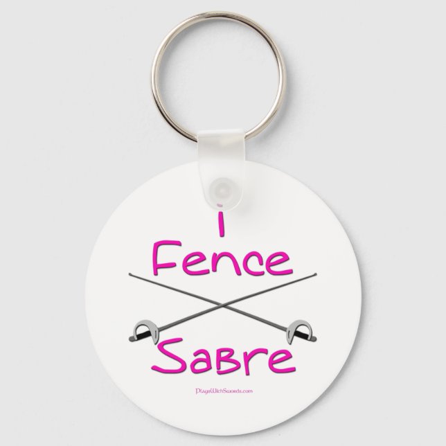 Llavero i Fence Saber (PINK) (Anverso)