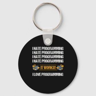 Llavero I Hate Programmer Programmer Developer Coder Gift