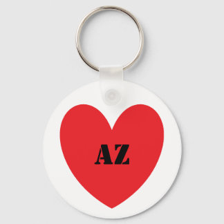 Llavero I Heart Arizona Keychain