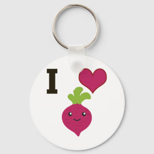Llavero I Heart Beets