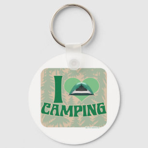 Llavero I Heart Camping