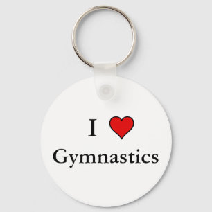Llavero I Heart Gymnastics