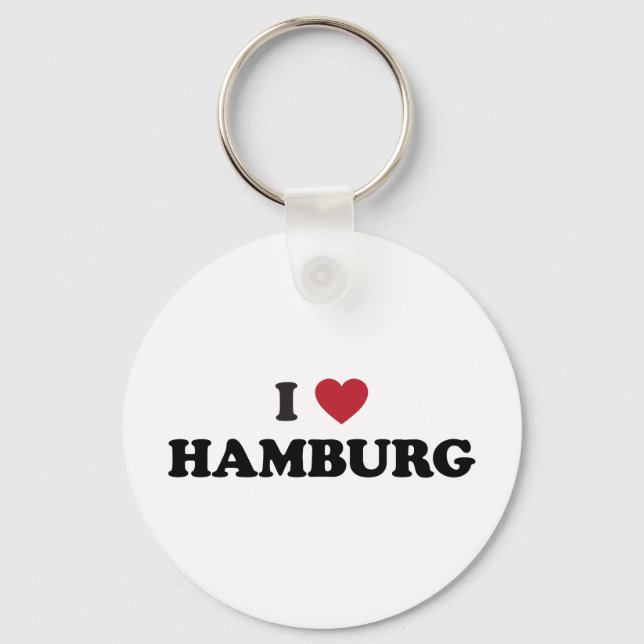 Llavero i Heart Hamburg Alemania (Anverso)