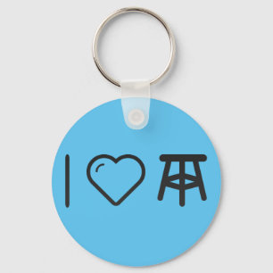Llavero I Heart Kitchen Stools
