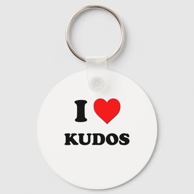 Llavero I Heart Kudos (Anverso)