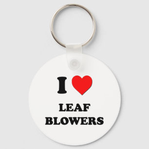 Llavero I Heart Leaf Blowers