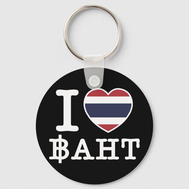 Llavero I Heart (Love) Baht (Anverso)