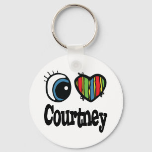Llavero I Heart (Love) Courtney