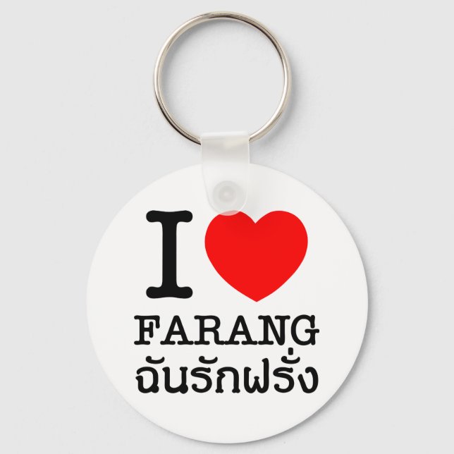 Llavero I Heart (Love) Farang (Anverso)