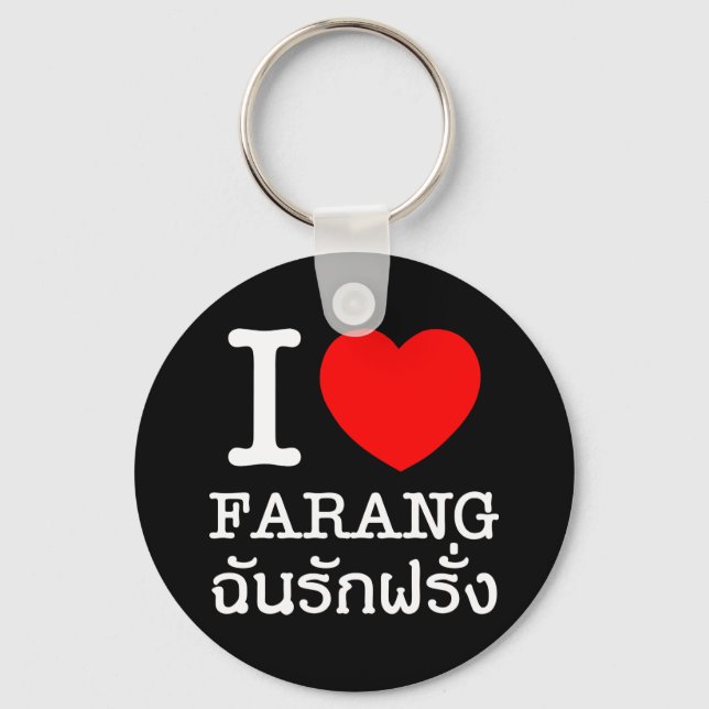 Llavero I Heart (Love) Farang (Anverso)