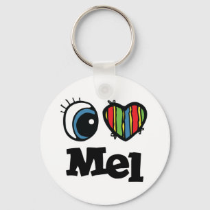 Llavero I Heart (Love) Mel