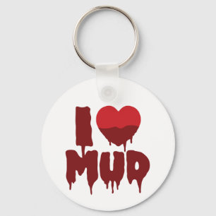 Llavero I Heart (Love) Mud