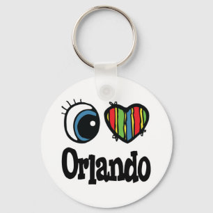 Llavero I Heart (Love) Orlando