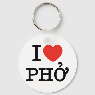Llavero I Heart (Love) Pho