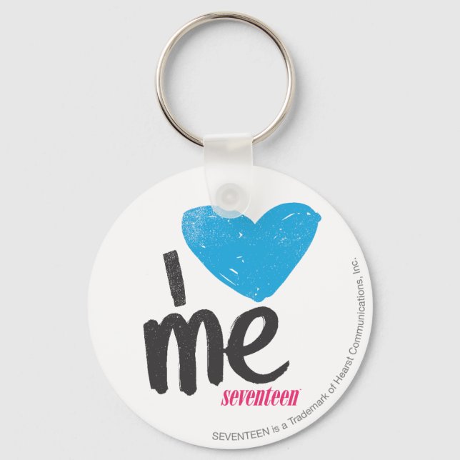 Llavero I Heart Me Aqua (Anverso)