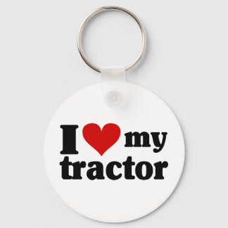 Llavero I Heart My Tractor