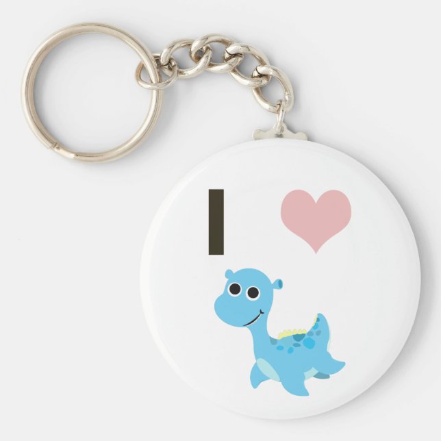Llavero I Heart Nessie (Frente)