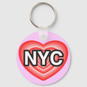 Llavero I heart NYC. I love NYC. New York City. I heart NY