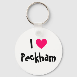 Llavero I Heart Peckham