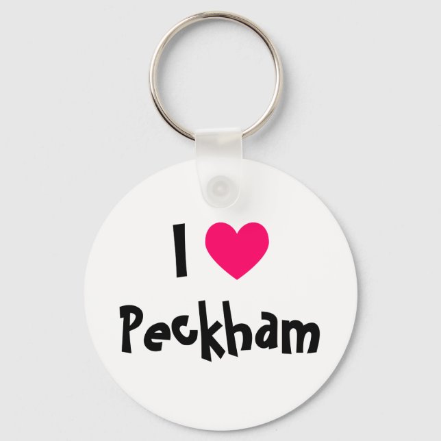 Llavero I Heart Peckham (Anverso)