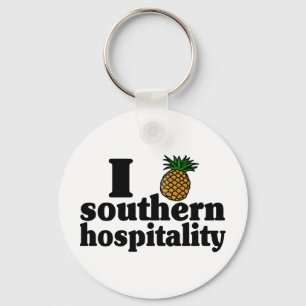 Llavero I Heart (Pineapple) Hospitalidad Sur