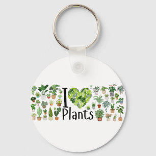 Llavero I Heart Plants