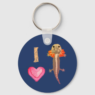 Llavero I Heart Salamander