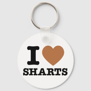 Llavero I Heart Sharts