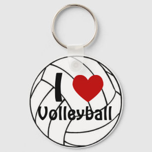 Llavero I Heart Volleyball
