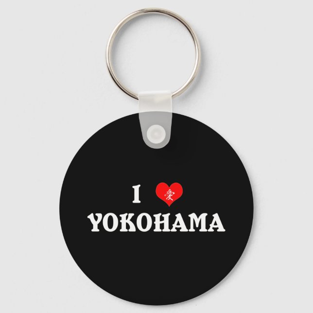 Llavero I Heart Yokohama Keychain (Anverso)