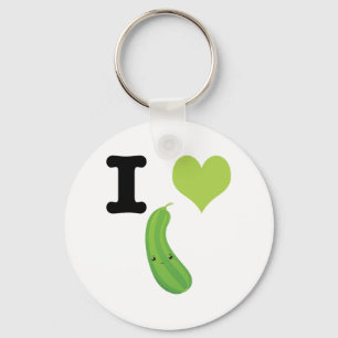 Llavero I Heart Zucchini