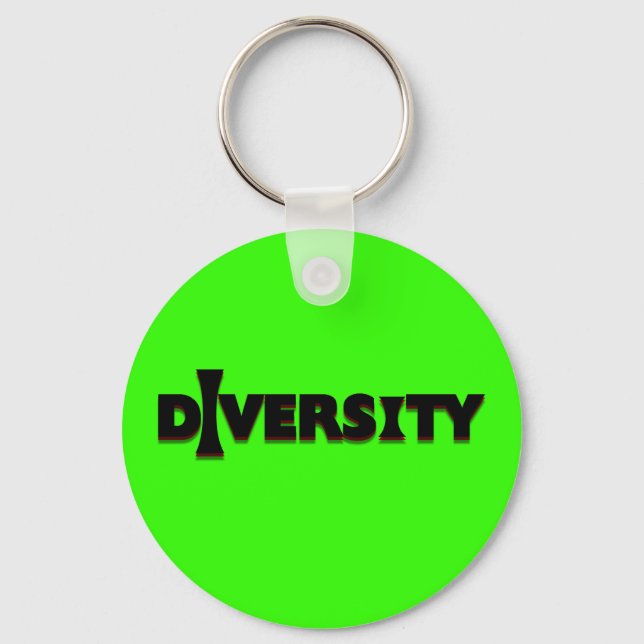 Llavero I. Keychain de la diversidad (Anverso)