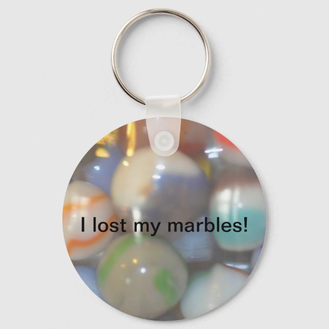 Llavero I lost my marbles products (Anverso)