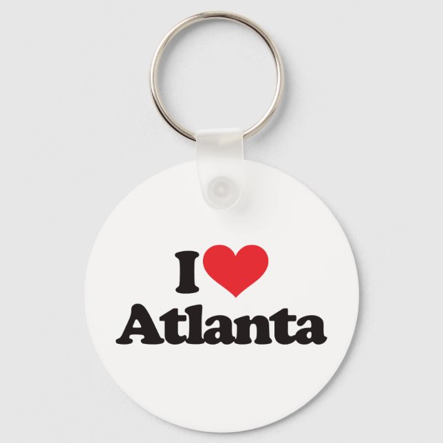 Llavero I Love Atlanta (Anverso)