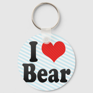 Llavero I Love Bear