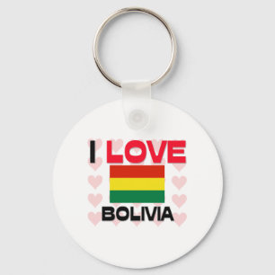 Llavero I Love Bolivia