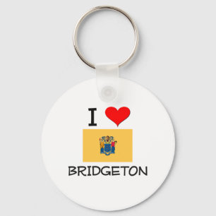 Llavero I Love Bridgeton New Jersey