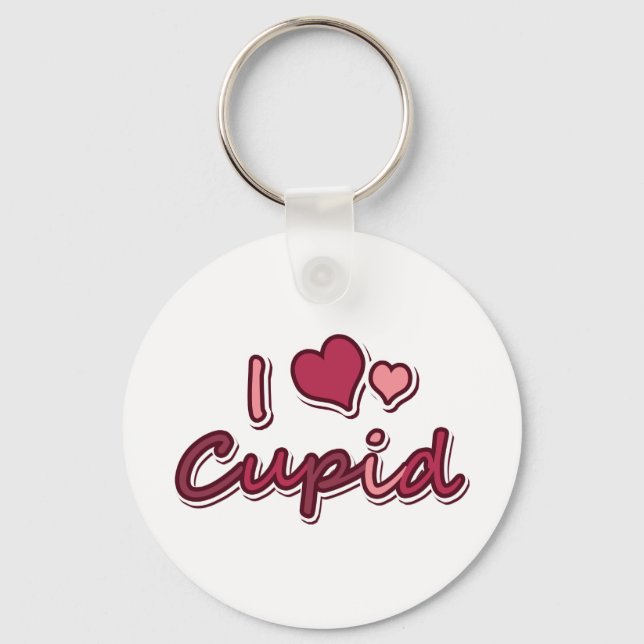 Llavero I Love Cupid (Anverso)