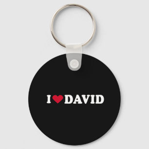 LLAVERO I LOVE DAVID