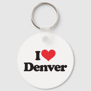 Llavero I Love Denver