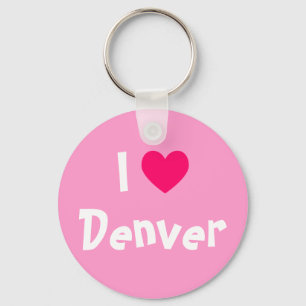 Llavero I Love Denver