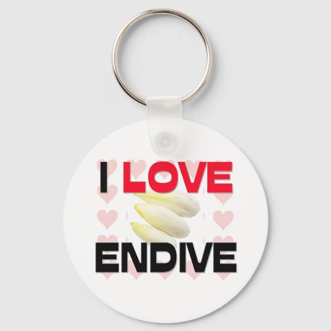 Llavero I Love Endive (Anverso)