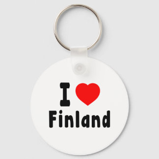 Llavero I Love Finland.