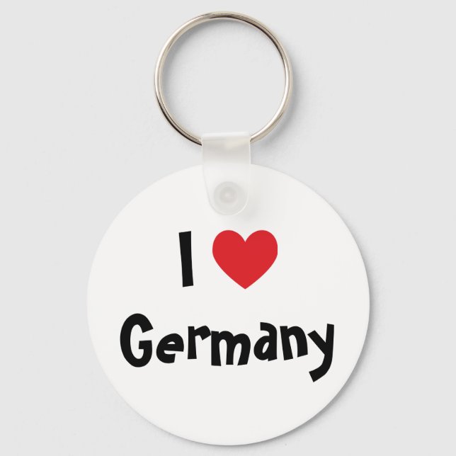 Llavero I Love Germany (Anverso)