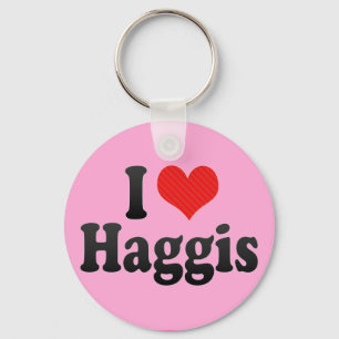 Llavero I Love Haggis